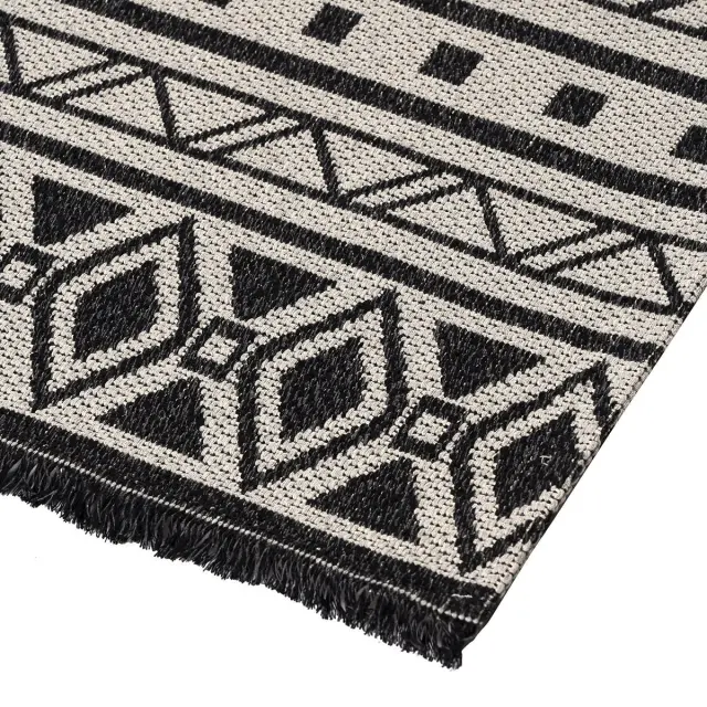 Beauty Home Χαλί βαμβακερό Cocotton 9232 125x180 Γκρι,Ανθρακίτης 3