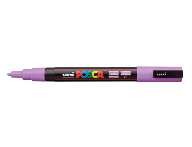 Μαρκαδόροι Σχεδίου Uni Posca PC-3M Soft με πάχος μύτης 0.9-1.3mm - 8 τεμάχιαPC-3M 8P SET SOFT COLOR 3
