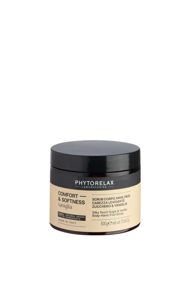 Phytorelax Vanilla & Sugar Βανίλια & Ζάχαρη Απολεπιστικό Scrub Σώματος, 500ml