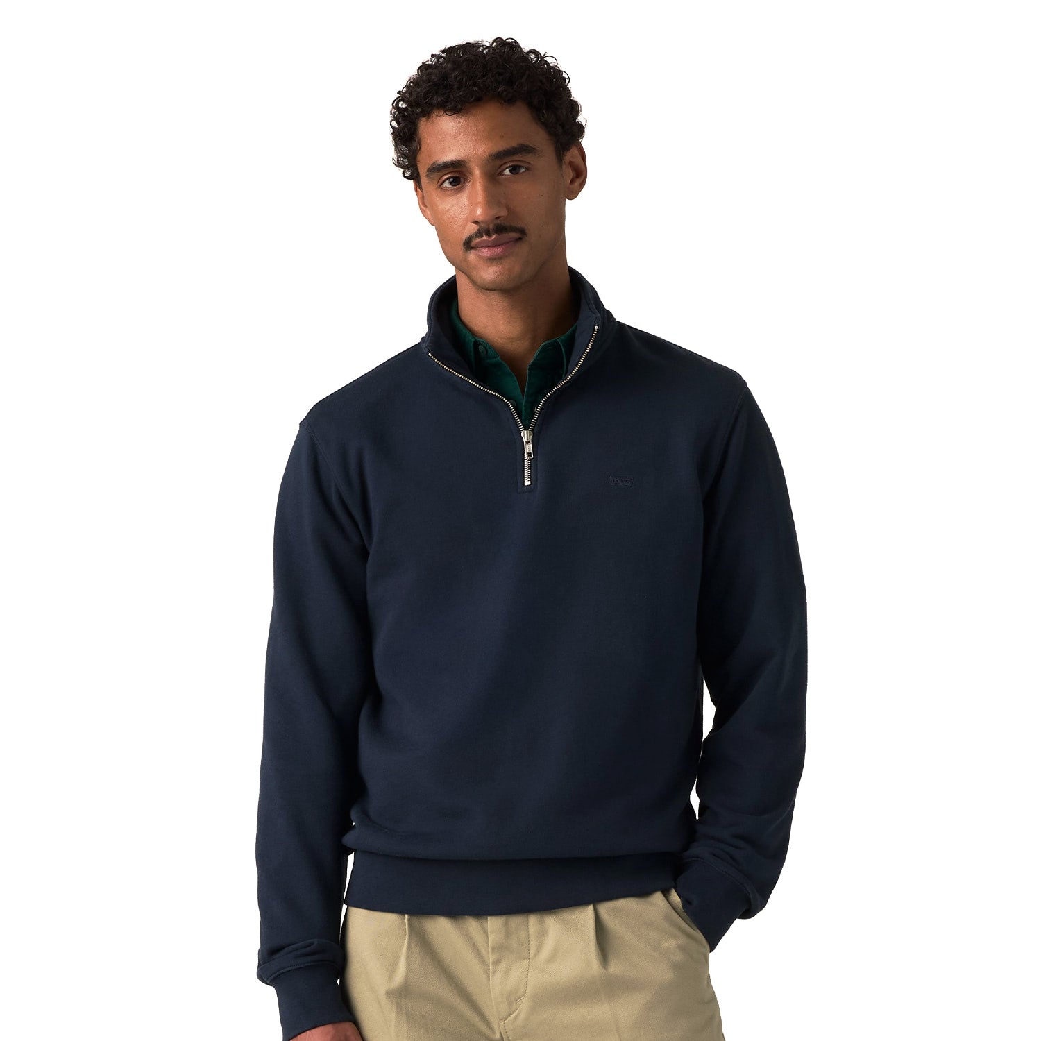ORIGINAL HM 1/4 ZIP BLUES - ORIGINAL HM 1/4 ZIP NAVY BLAZER Navy Blazer