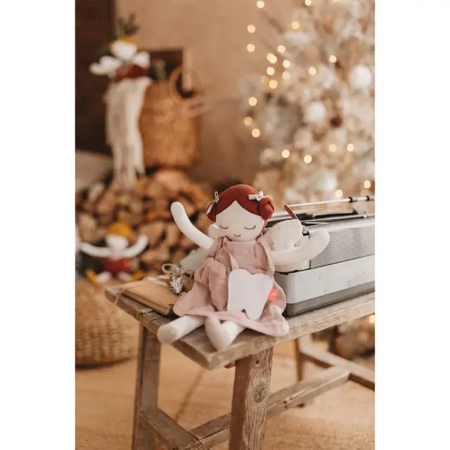 Κούκλα Νεράιδα Δοντιών Kikadu organic cotton 35εκ. 3