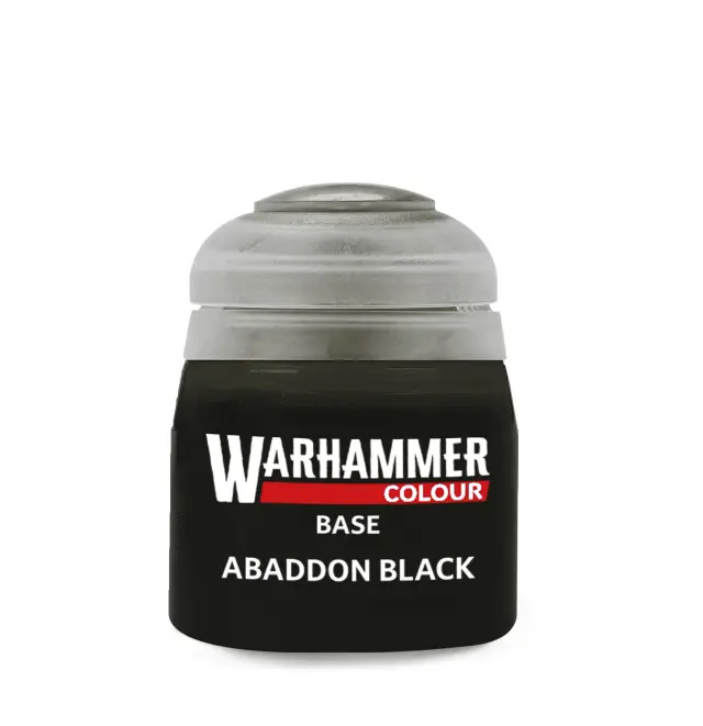 Abaddon Black Base 12ml Warhammer Colour