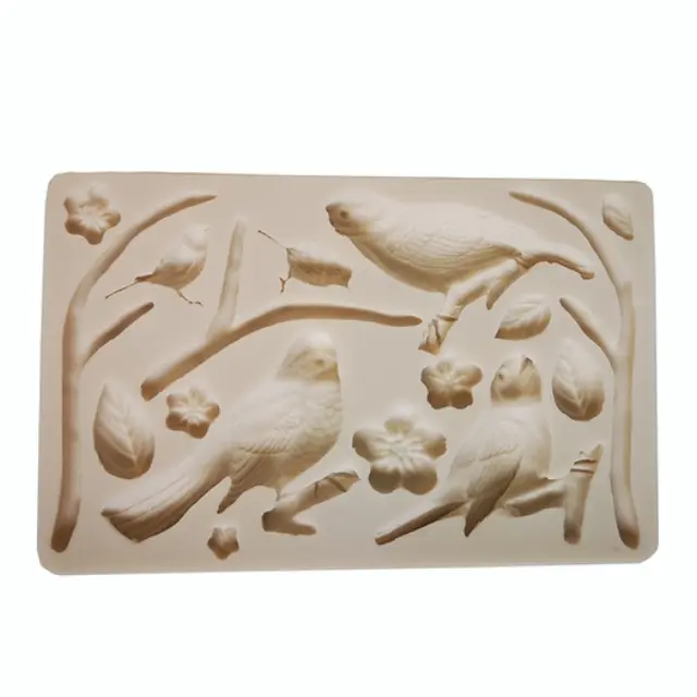 Καλούπι σιλικόνης Birds & Branches, 19x12,5cm 2