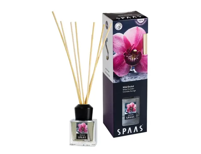 Αρωματικό Xώρου με Sticks Spaas με άρωμα Wild Orchid και χωρητικότητα 50ml 2