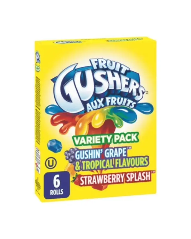 Betty Crocker Fruit Gushers Grape & Strawberry ΧΓ 138gr