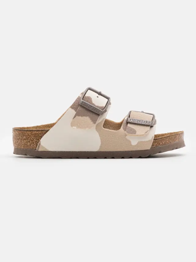 Birkenstock Πέδιλα Γυναικείο Birko-Flor(ανθεκτικό υλικό της Birkenstock-επιτρέπει την επαφή με το νερό) Μπεζ BIR/ARIZONA CAMO 1018898 ALMOND - 37 3