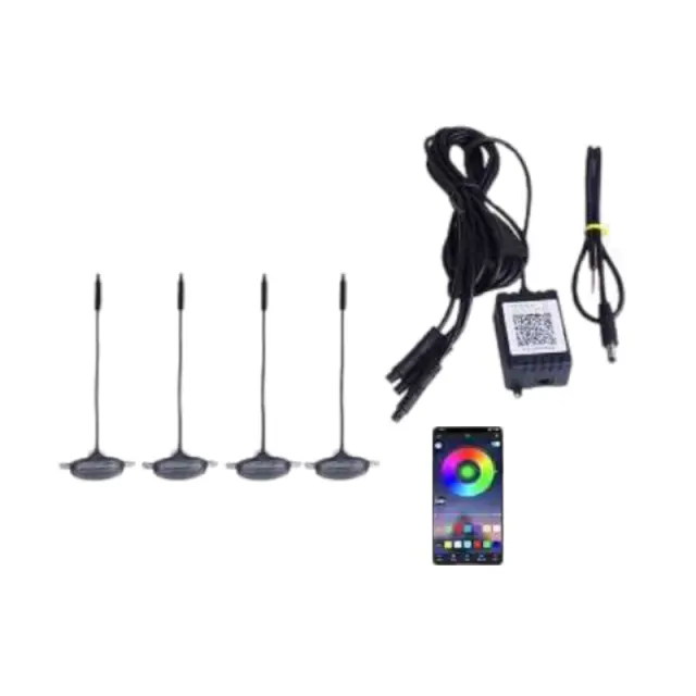 Φώτα ημέρας αυτοκινήτου LED RGBW - R-D20101-P4 - 110026C