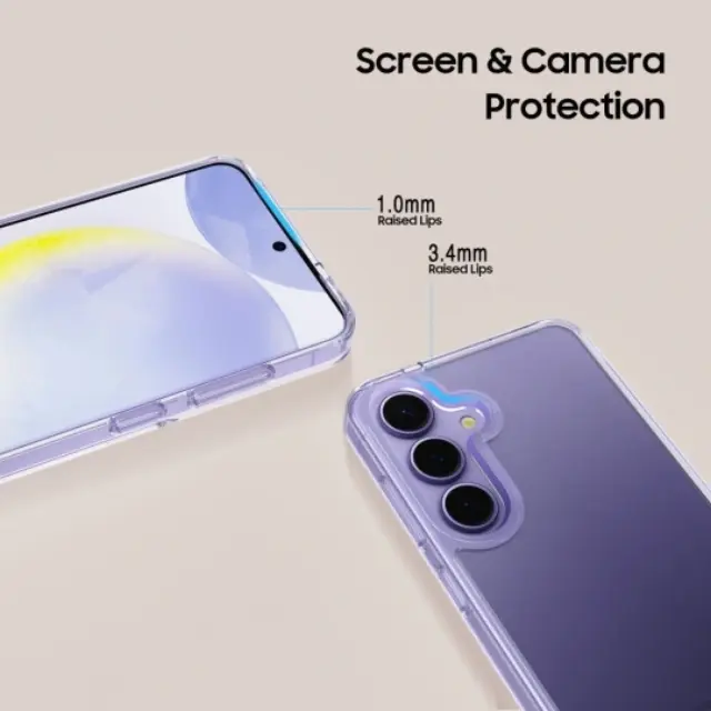 Tech-Protect Θήκη Κινητού Galaxy S25 Edge Flexair Hybrid Clear 2