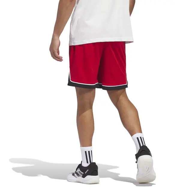 adidas Performance Men's Badge Of Sport Basketball Shorts Κόκκινο JN4731 (adidas Performance) - XLarge 2