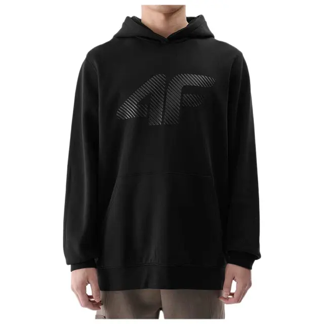 4F Men's non-zip Hooded Sweatshirt Black 4FWMM00TSWSM1766-20S - 3XL