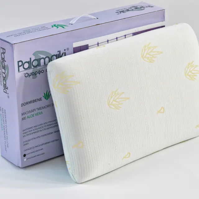 Μαξιλαρι 50X70 White Comfort ANATOMIC MEMORY-ALOE VERA Palamaiki - 50 x 70 3