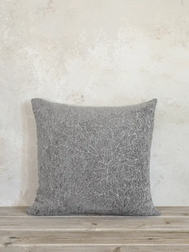 Διακοσμητικό Μαξιλάρι 45Χ45 Με Γέμιση Nima Satori Gray 55% Ακρυλικό-20% Πολυέστερ-25% Βαμβάκι