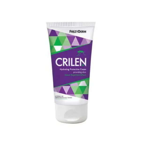 Frezyderm Crilen Milk Εντομοαπωθητικό Γαλάκτωμα 125ml. Ενυδατικό εντομοαπωθητικό γαλάκτωμα, που απωθεί αποτελεσματικά τα έντομα με φυσικό τρόπο.