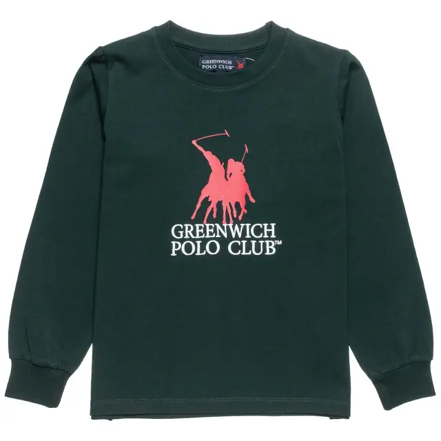 Μπλούζα Greenwich Polo Club με ανάγλυφα στοιχεία