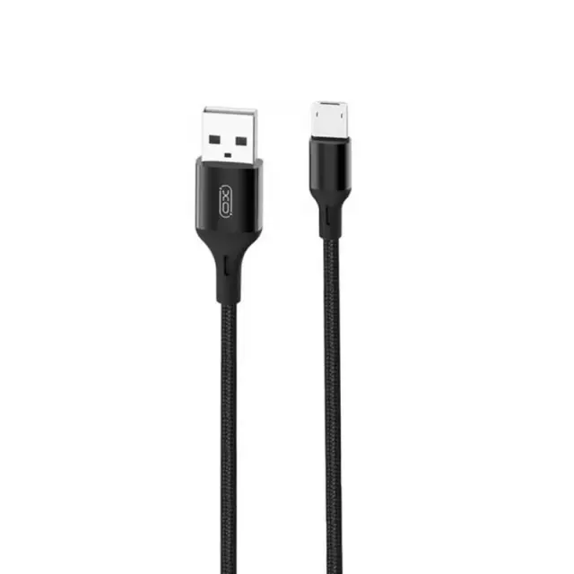 XO® - NB143 Καλώδιο Φόρτισης USB-A σε micro USB 2m- Black. 2