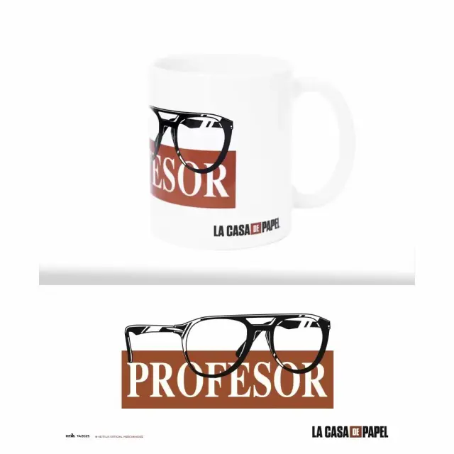 Κούπα 330ml LA CASA DE PAPEL Proffessor 2