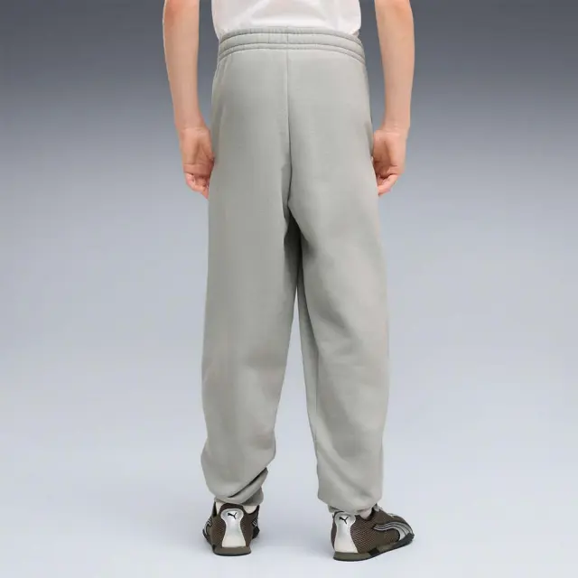 Puma Boy's Essentials 2 Color No1 Logo Fleece Sweatpants Γκρι Ανοιχτό 685824-63 (Puma) 2
