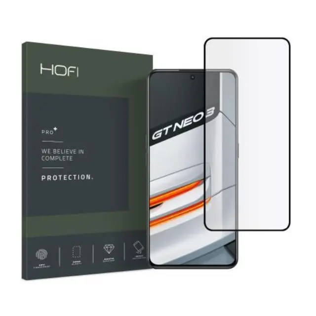 Tempered Glass Full Face Hofi Pro+ Realme GT Neo 3 5G Μαύρο (1 τεμ.) N58409