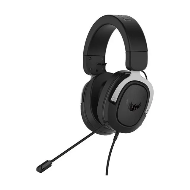 Asus TUF H3 Over Ear Gaming Headset με σύνδεση 3.5mm Gun Metal Grey