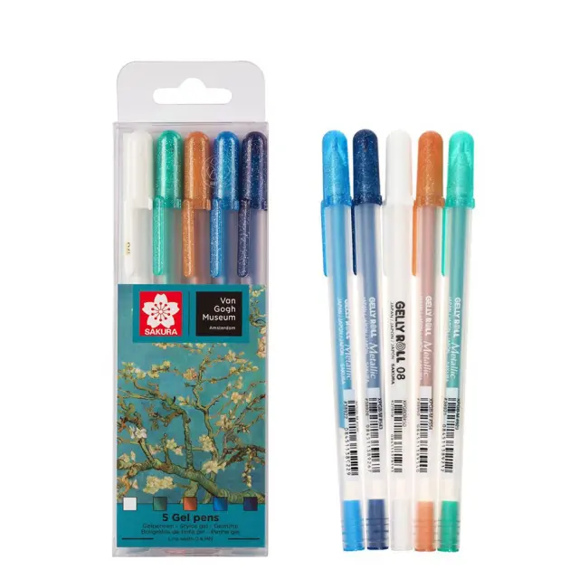 Σετ 5 Gel Στυλό Sakura Gelly Roll Van Gogh Museum
