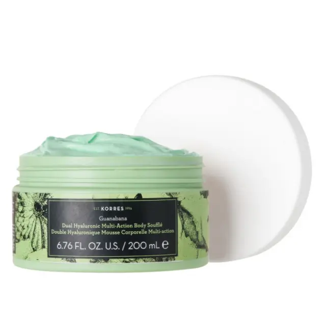 KORRES Guanabana Body Souffle με Διπλό Υαλουρονικό 200ml 2