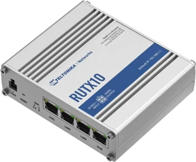 Teltonika RUTX10 v1 Ασύρματο Router Wi‑Fi 5 με 3 Θύρες Gigabit