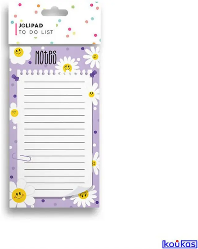 Fun to do list Daisies (JOLIPAD)
