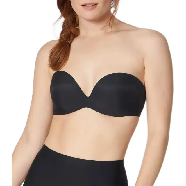 Triumph Γυναικείο Strapless Σουτιέν Stepy Soft 01 WDP με Αποσπώμενες Τιράντες, Χρώμα Μαύρο 2