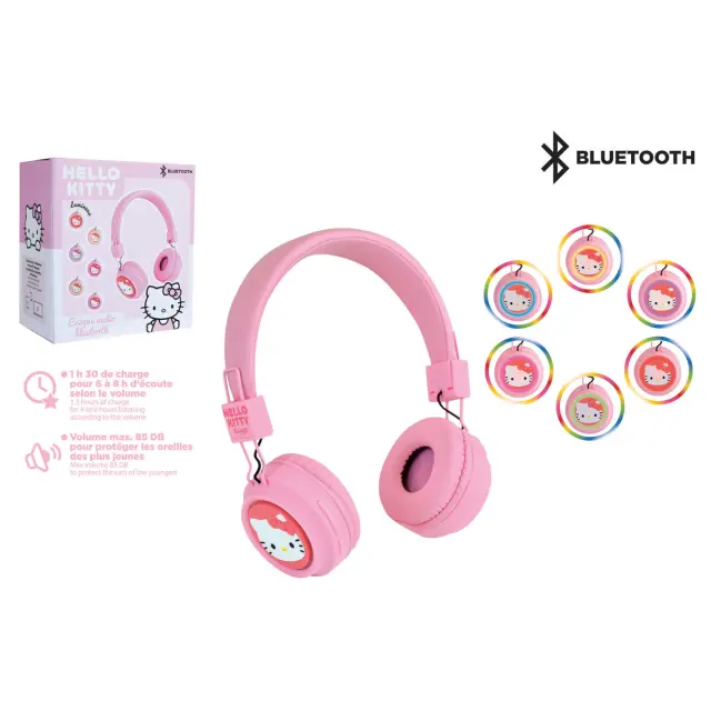 Ακουστικά wireless & bluetooth Jemini Hello Kitty 2