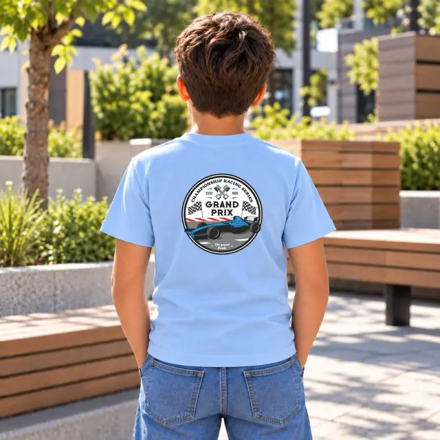 Παιδικό T-shirt Noshame® Σιελ - 162633J - 10Y