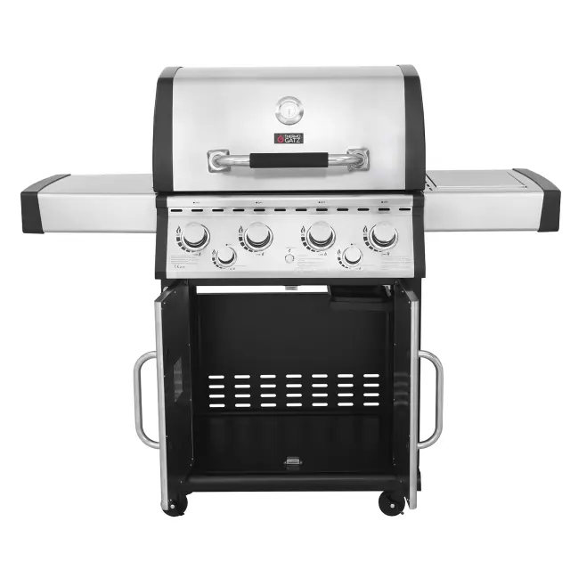 THERMOGATZ - BBQ ΥΓΡΑΕΡΙΟΥ GS GRILL SUPERIOR 4+1+1 ΙΝΟΧ - 21kW 3
