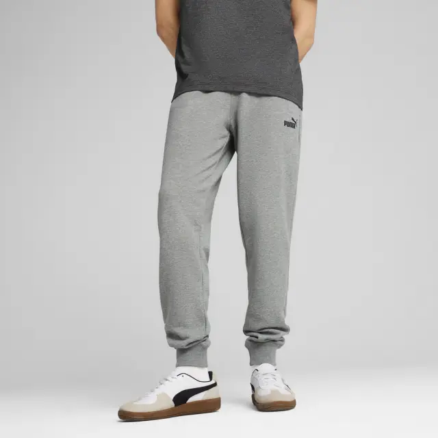 Puma Ess No 1 Logo Sweatpants Grey Heather 682608-03 - L