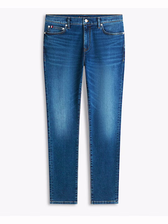 Tommy Hilfiger Ανδρικό Παντελόνι Τζιν Ελαστικό με Slim Εφαρμογή Erol Blue Μπλε 2