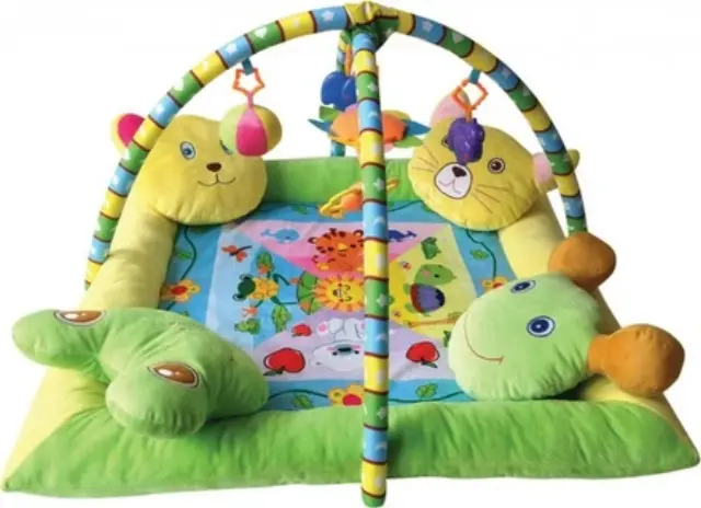 LORELLI Γυμναστήριο Δραστηριοτήτων Plush Play Πολύχρωμο για Νεογέννητα 2