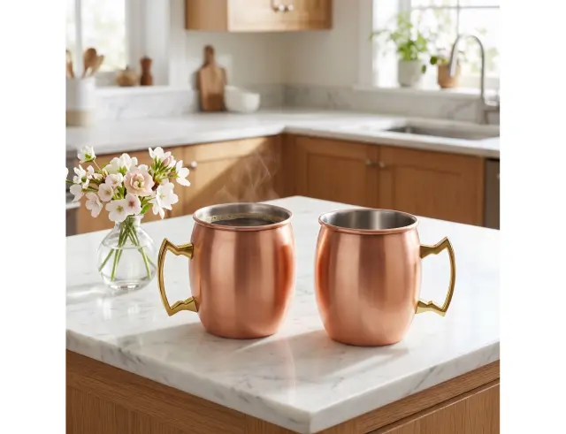 Σετ ποτήρια Moscow Mule Livoo με χωρητικότητα 500ml - 2 τεμάχια GS155