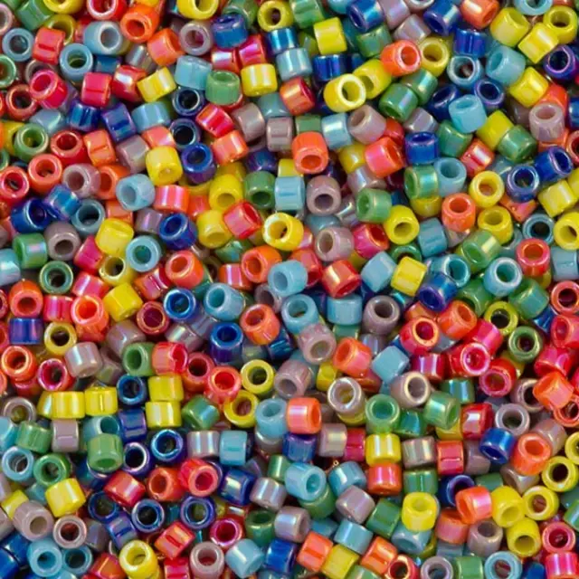 Χάντρα Miyuki Delica 11/0 - DBMIX44 - Opaque Rainbow AB Mix ~7gr