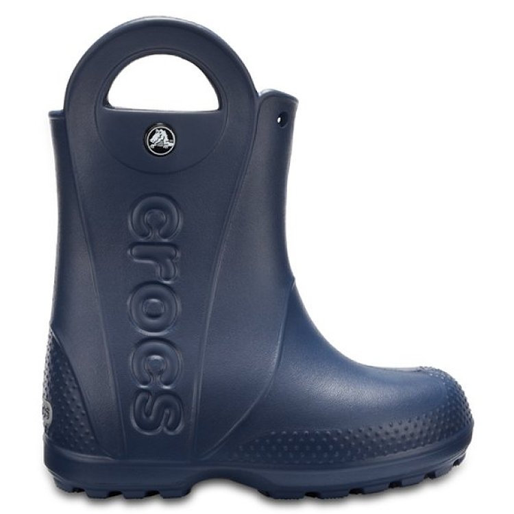 Παιδικές Γαλότσες Crocs Handle It Dark Blue ΜΠΛΕ