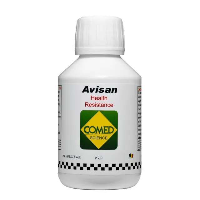 Comed Avisan Μείγμα Αιθέριων Ελαίων και Φυτών για Ενίσχυση Ανοσοποιητικού & Φυσικής Αντίστασης Πτηνών και Τρωκτικών 150ml