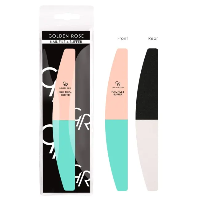 Golden Rose Nail File & Buffer