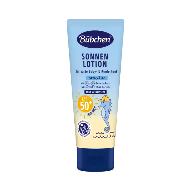 Bubchen SPF50 Αδιάβροχο Βρεφικό Αντηλιακό Γαλάκτωμα για Πρόσωπο & Σώμα 100ml