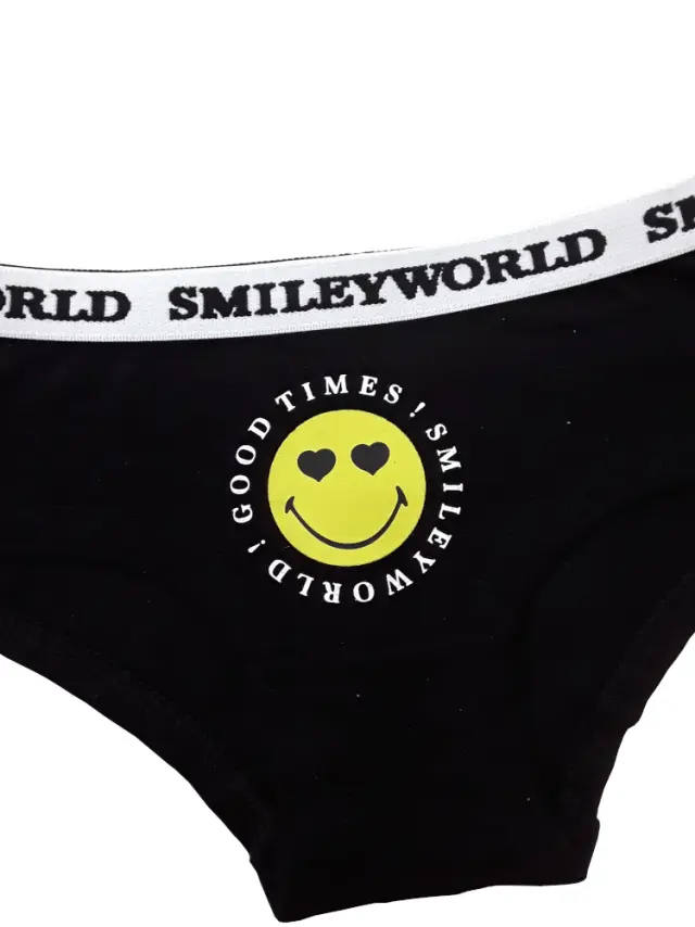 Εσώρουχο Σλιπάκι Smile Black White 8080080 - 9-10 Y (146-152cm) 2