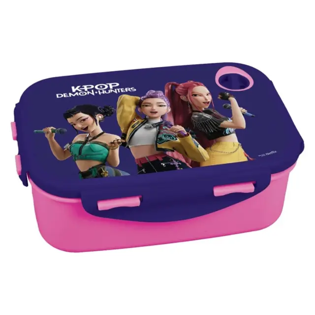 Φαγητοδοχείο πλαστικό K-POP DEMON HUNTERS - Lunch Box 564-00265