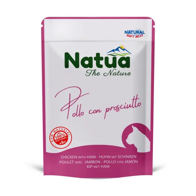 Natua Pouch Cat Chicken-Ham 70gr