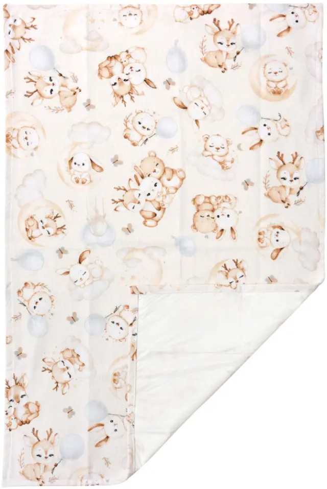 Σελτεδάκι - Πάνα Flannel με Μεμβράνη 75x50cm Cloudy Dreams 5904506823505