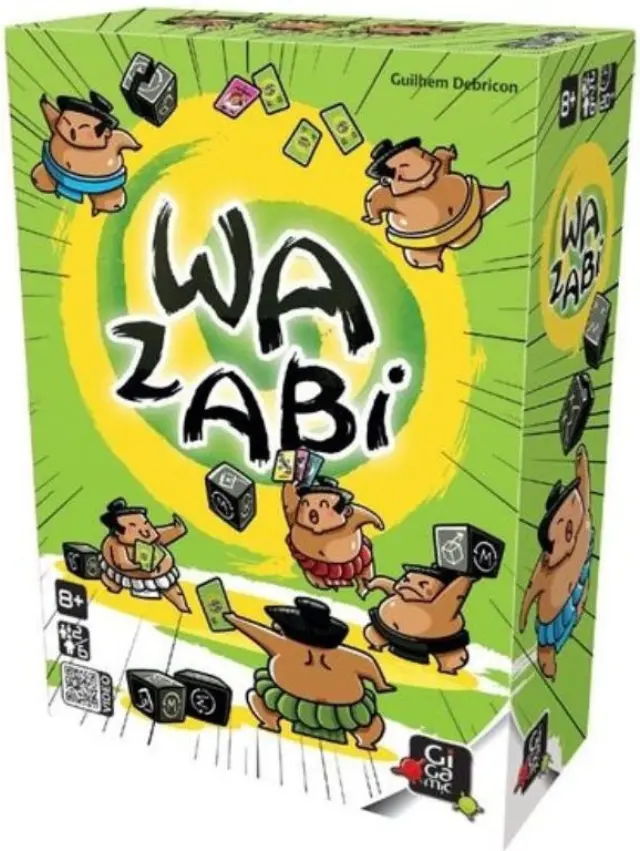 Επιτραπέζιο Παιχνίδι Wazabi για 2-6 Παίκτες 8+ Ετών (EN) Gigamic