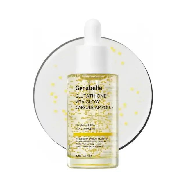 Genabelle - Glutathione Vita Glow Capsule Ampoule Αμπούλα Λάμψης με Βιταμίνη C, 30ml
