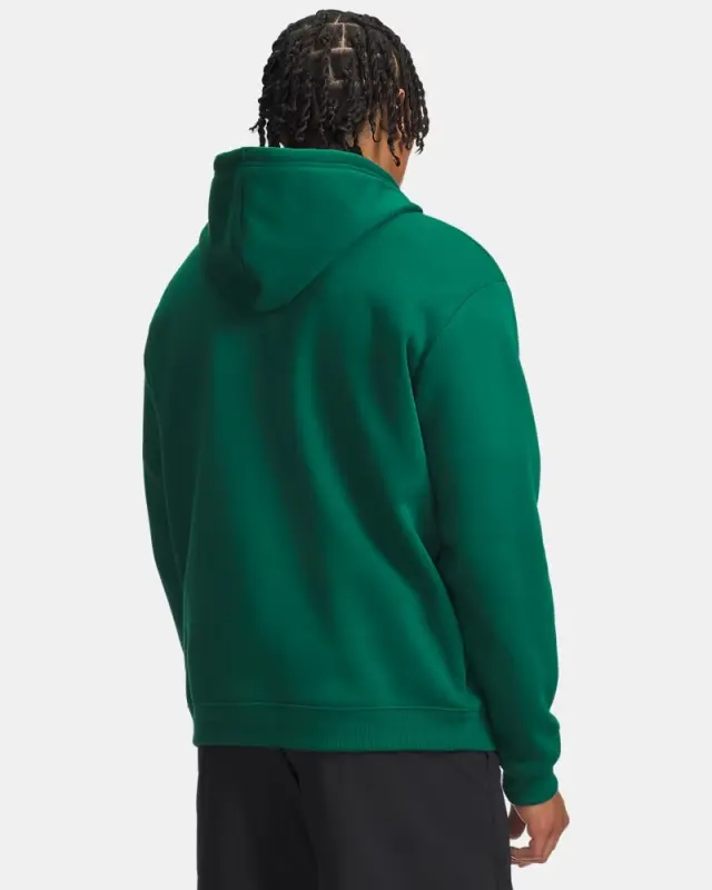 Under Armour Men's Rival Fleece Hoodie Πράσινο 6013448-312 (Under Armour) - Small 2