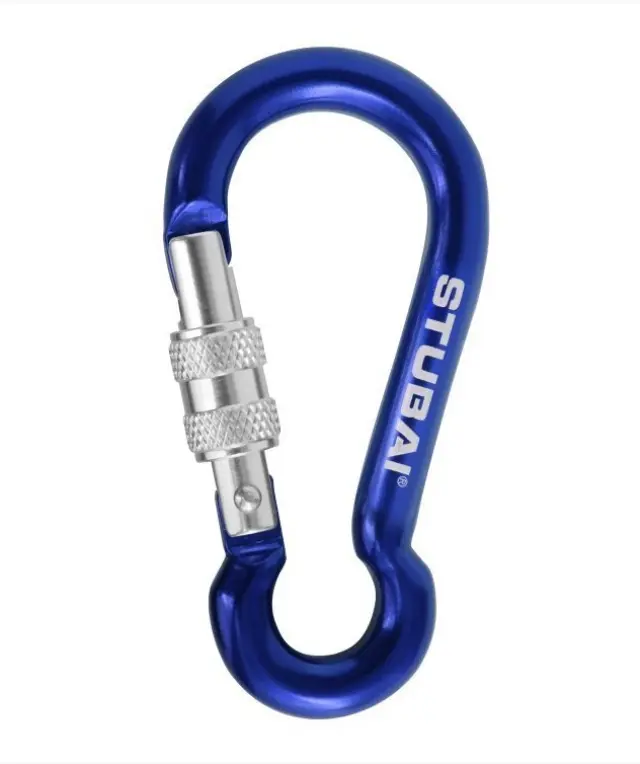 Καραμπίνερ Στερέωσης Εξοπλισμού Μπλε 70mm STUBAI DWARF MINI