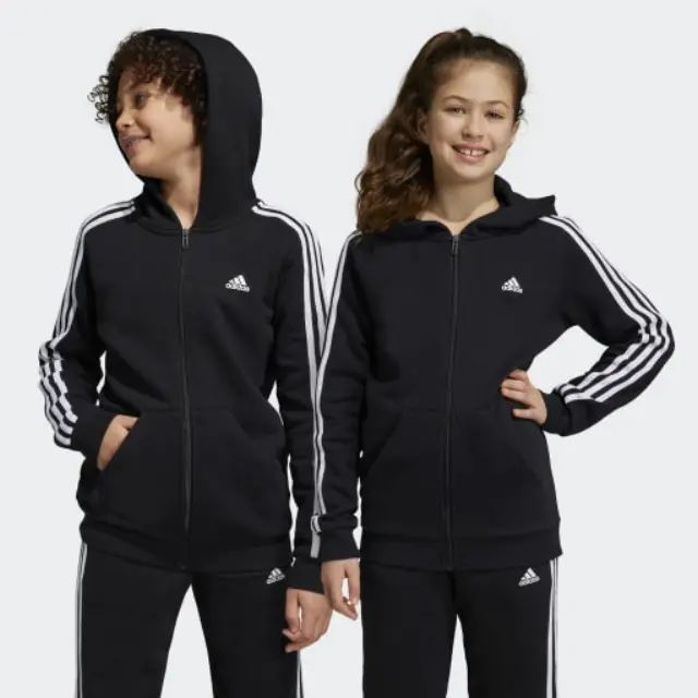 Adidas Full Zip Jacket Black HR6331 - 128