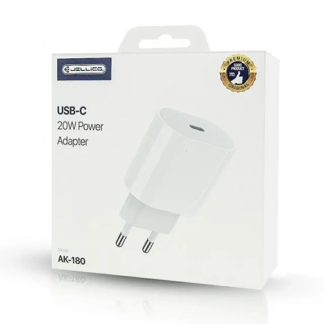 Φορτιστής Jellico AK 180 20W USB-C Λευκός 2